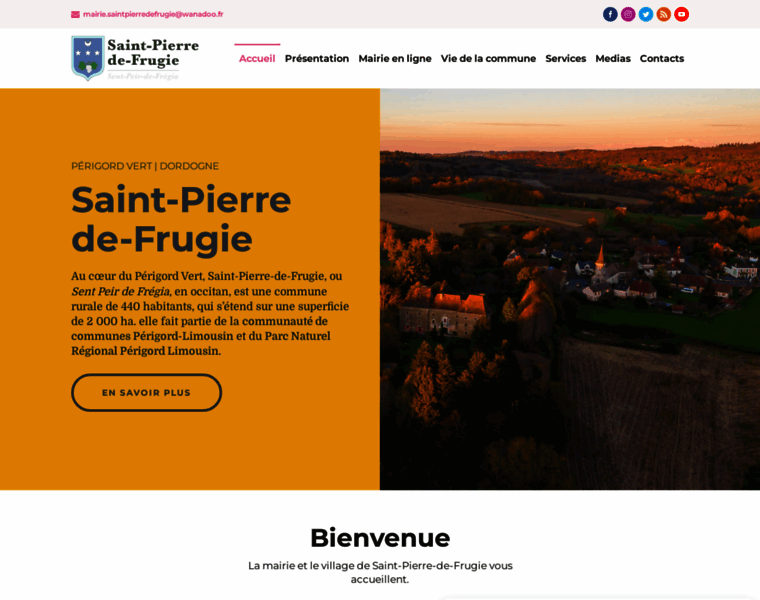 Saintpierredefrugie.fr thumbnail