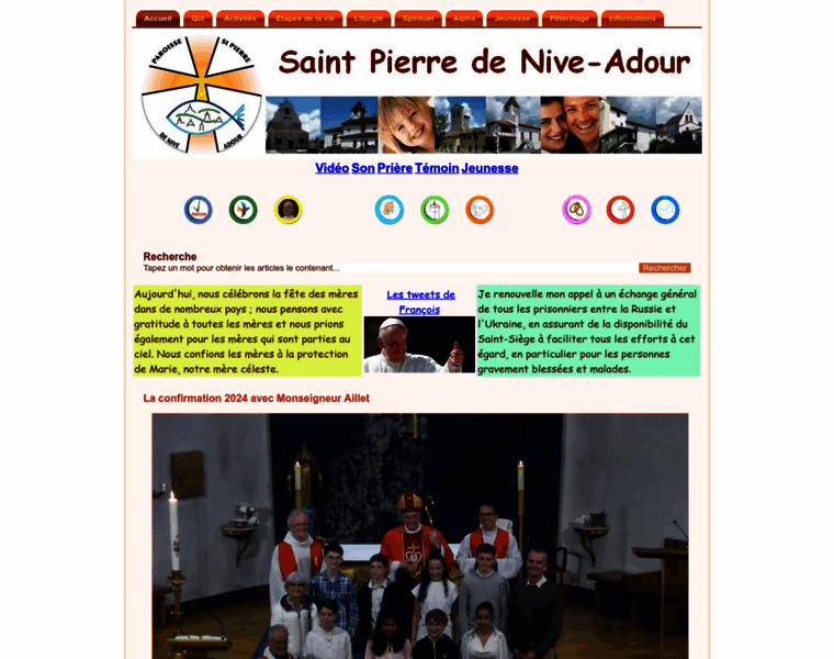Saintpierredeniveadour.fr thumbnail