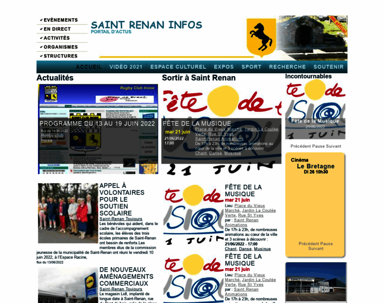 Saintrenan.info thumbnail