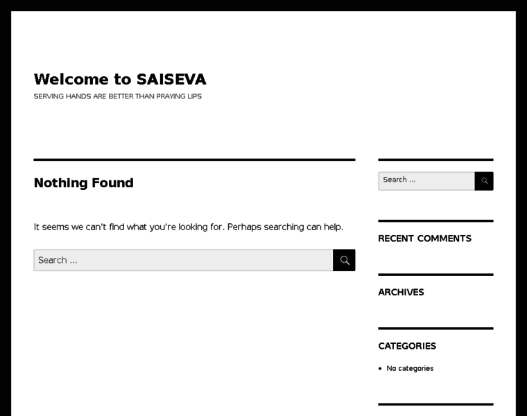 Saiseva.org.in thumbnail