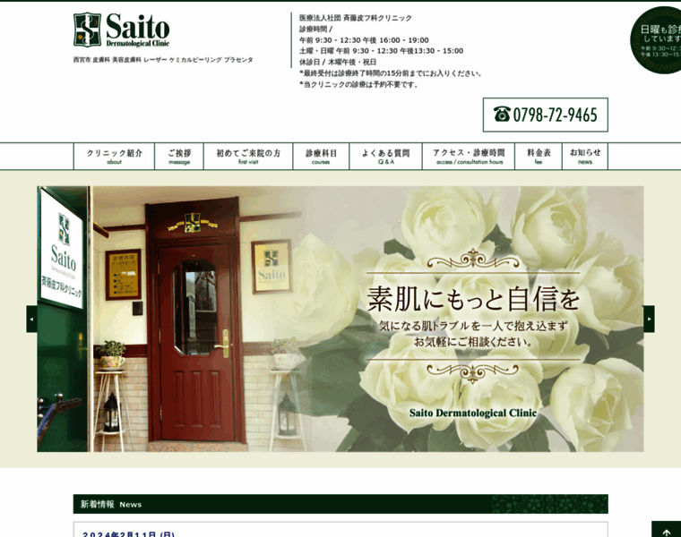 Saito-hifuka.com thumbnail