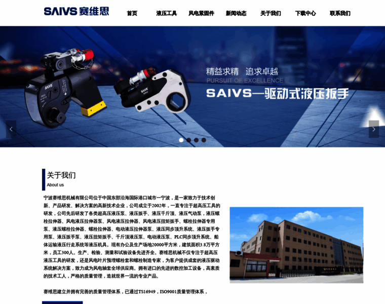 Saivs-hydraulic.com thumbnail