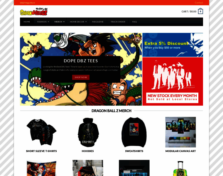 Saiyanvillage.com thumbnail
