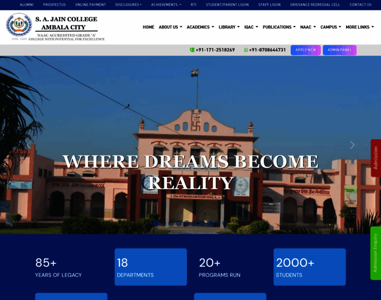 Sajaincollege.ac.in thumbnail Sajaincollege.ac.in thumbnail