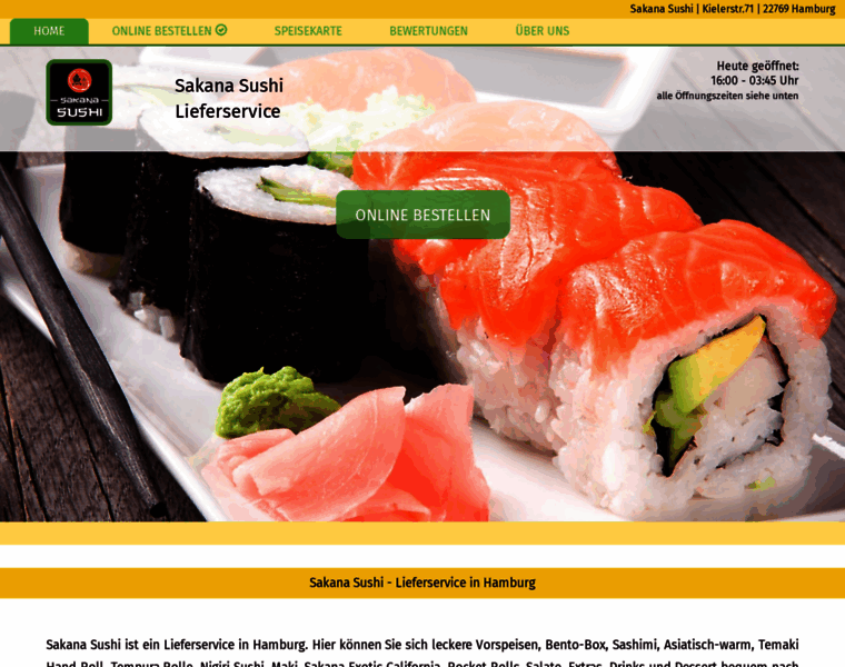 Sakana-sushi.de thumbnail