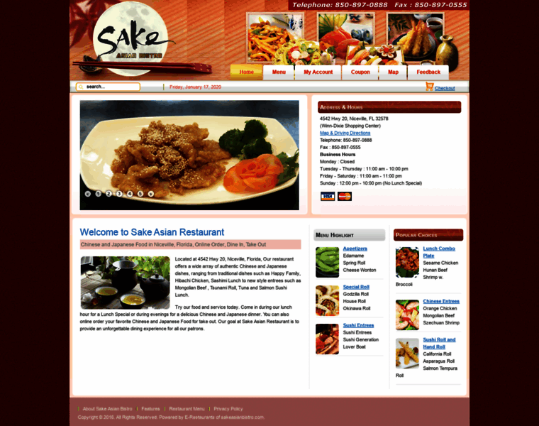 Sakeasianbistro.com thumbnail