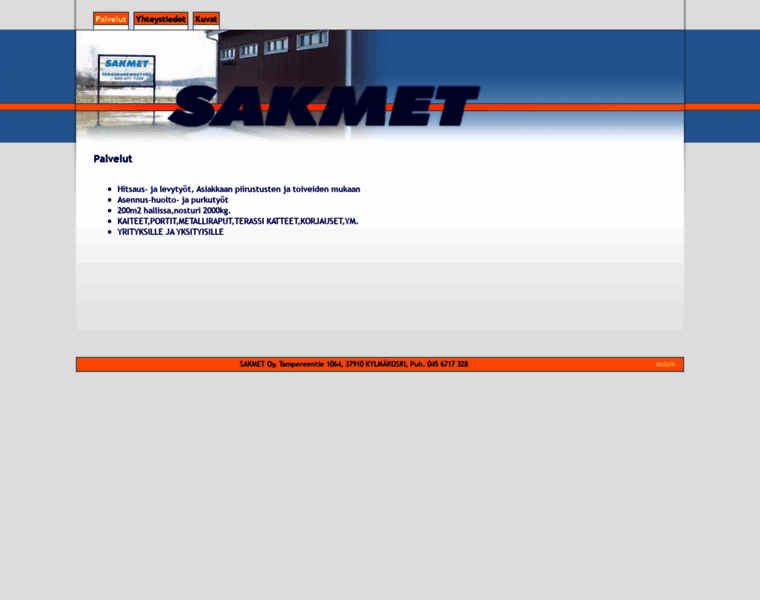 Sakmet.fi thumbnail Sakmet.fi thumbnail