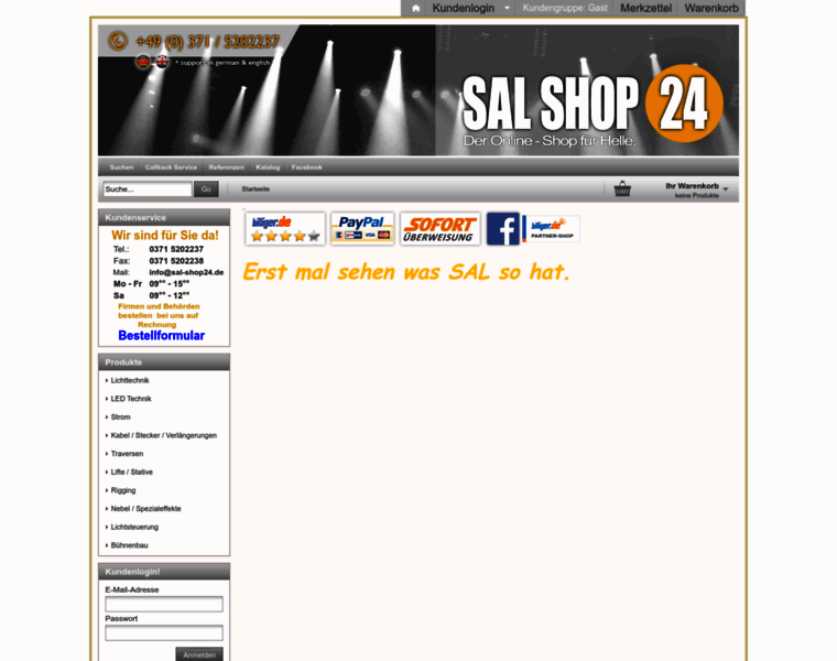 Sal-shop24.de thumbnail