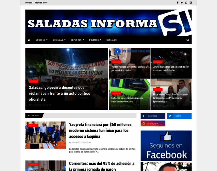 Saladasinforma.com.ar thumbnail