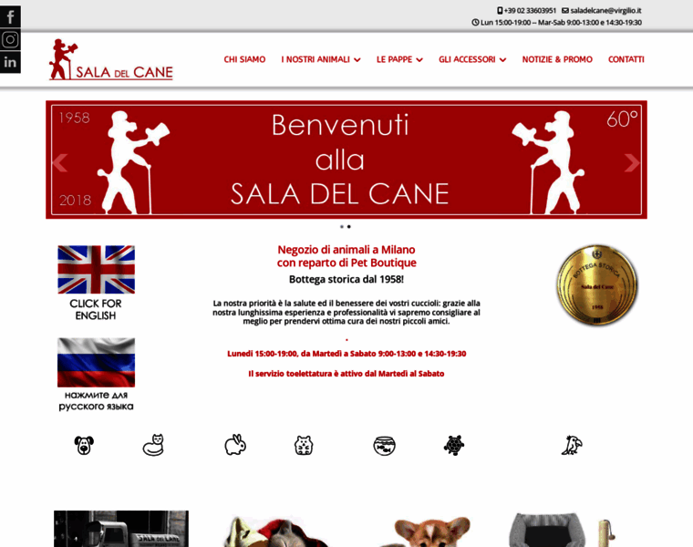 Saladelcanemilano.it thumbnail