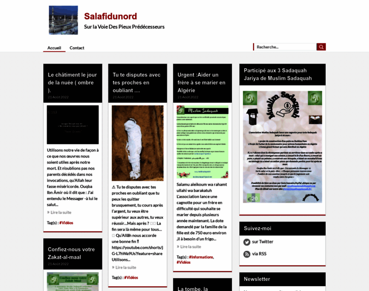 Salafidunord.com thumbnail