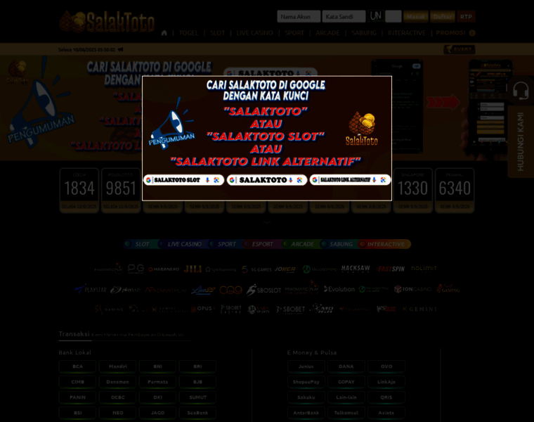 Salakmantap.site thumbnail