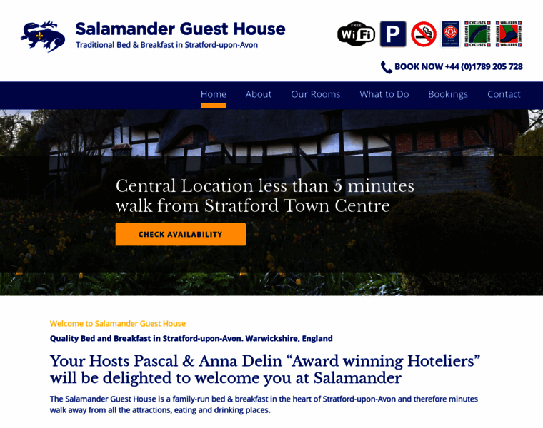 Salamanderguesthouse.co.uk thumbnail