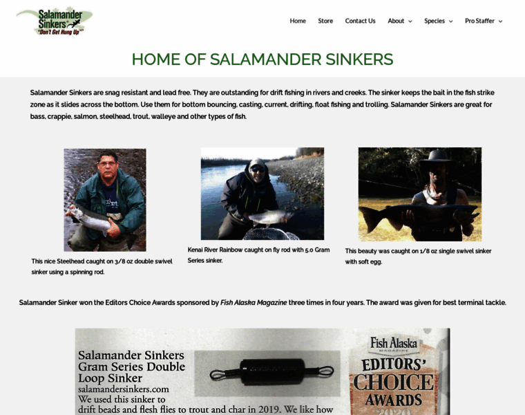 Salamandersinkers.com thumbnail