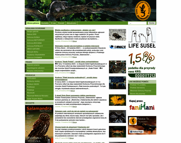 Salamandra.org.pl thumbnail