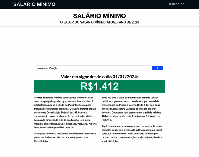 Salariominimo.net.br thumbnail