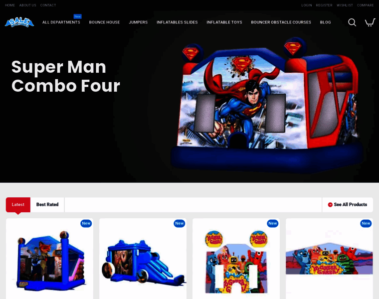 Saleinflatables.com thumbnail