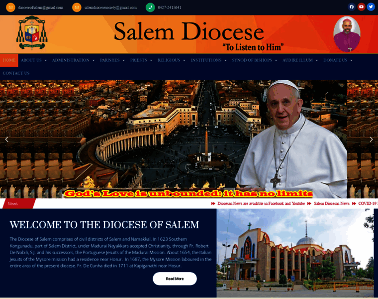 Salemdiocese.org thumbnail