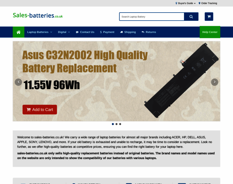 Sales-batteries.co.uk thumbnail