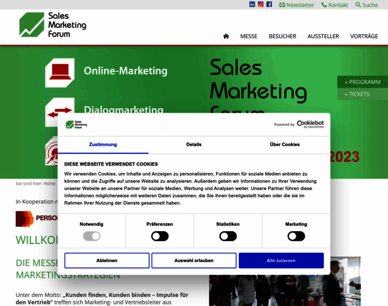 Sales-marketing-messe.de thumbnail