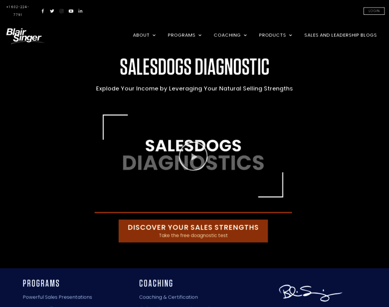 Salesdogs.com thumbnail