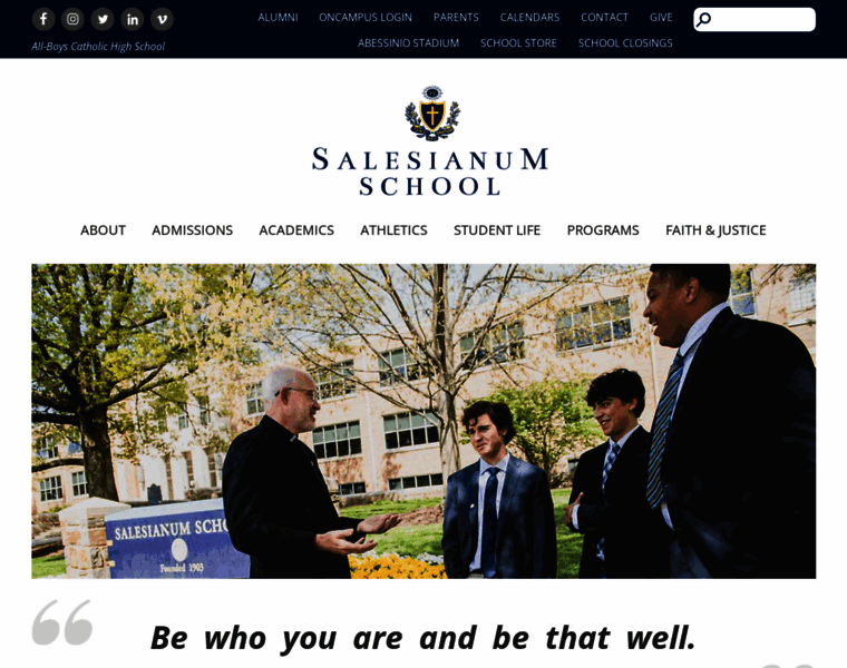 Salesianum.org thumbnail