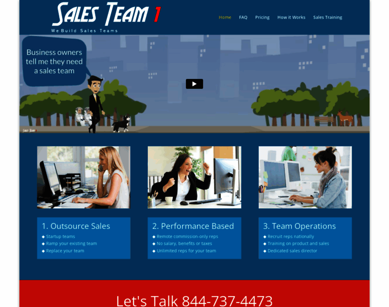Salesteam1.com thumbnail
