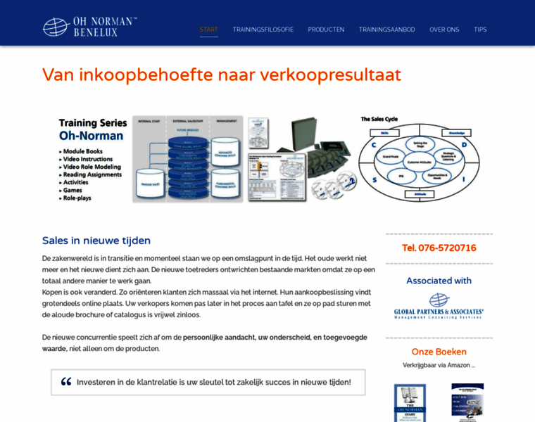 Salestraining-ohnorman.nl thumbnail