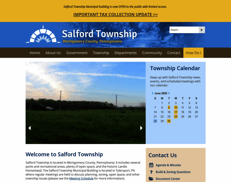 Salfordtownship.com thumbnail