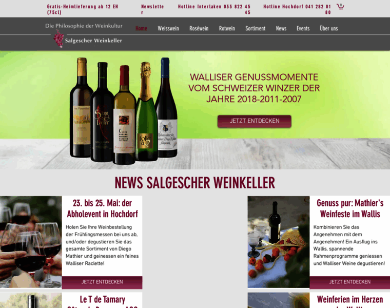 Salgescher-weinkeller.ch thumbnail