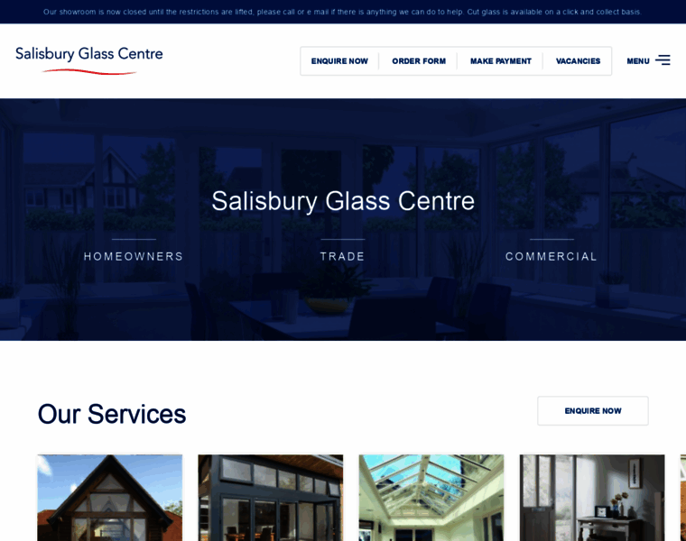 Salisbury-glass.com thumbnail