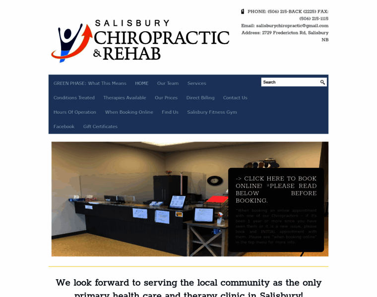 Salisburychiropracticandrehab.ca thumbnail Salisburychiropracticandrehab.ca thumbnail