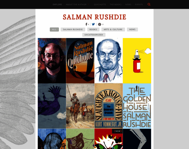 Salman-rushdie.com thumbnail