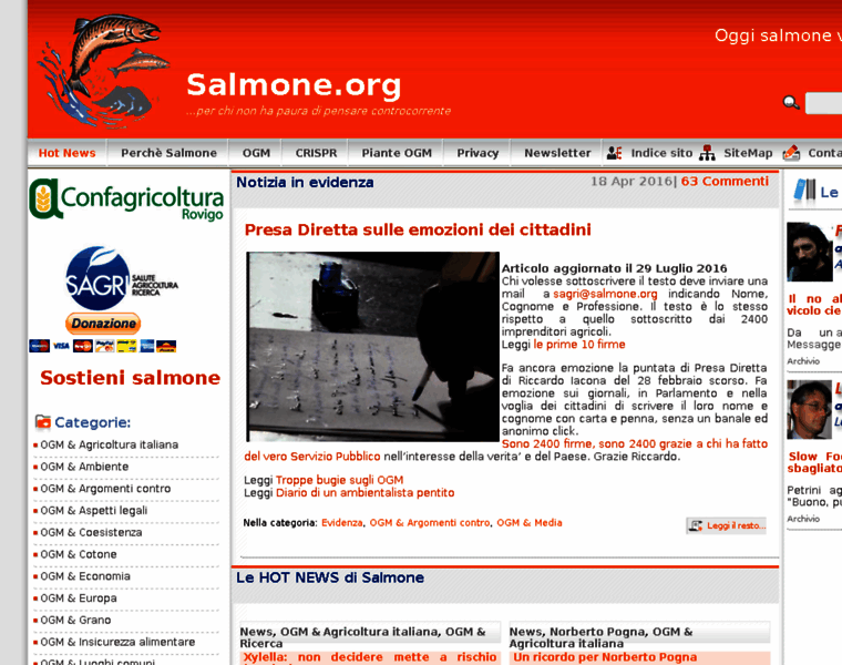 Salmone.org thumbnail