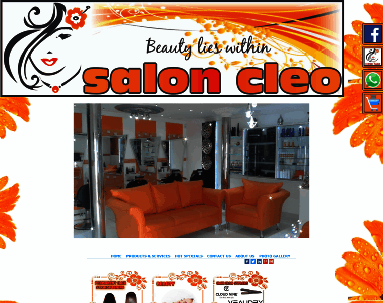 Saloncleo.co.za thumbnail