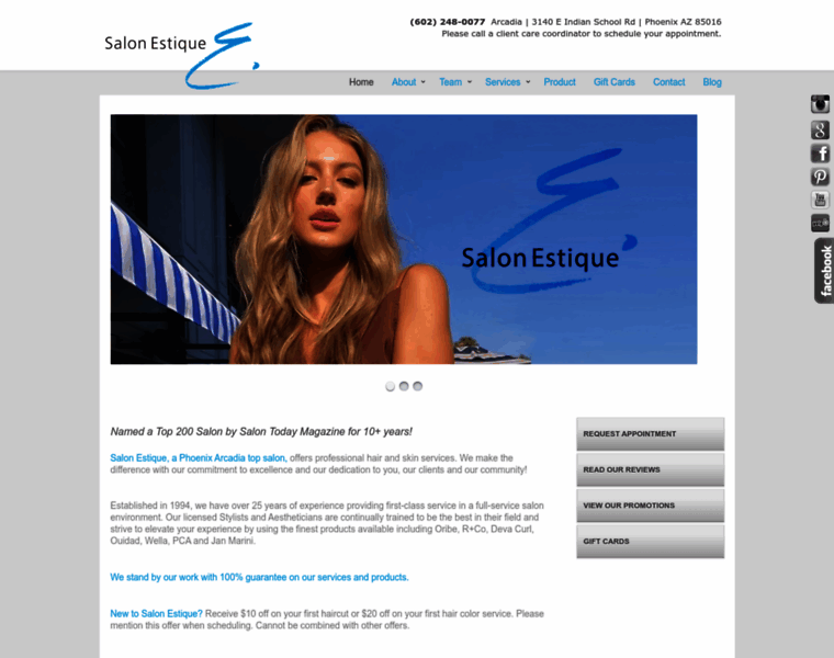 Salonestique.com thumbnail