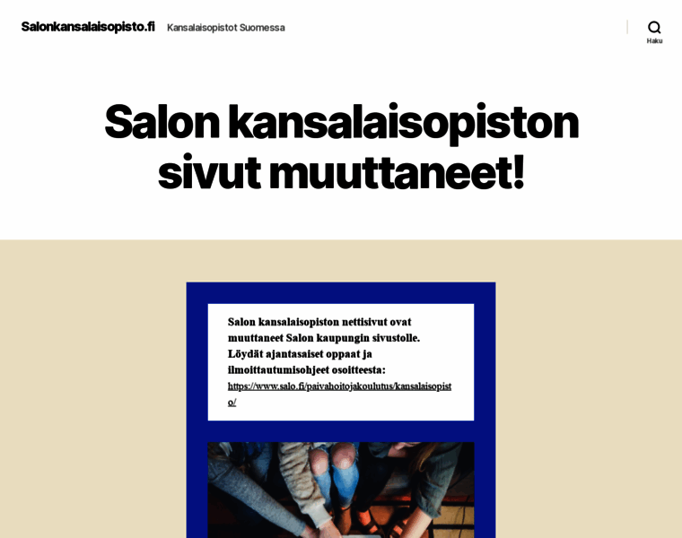 Salonkansalaisopisto.fi thumbnail
