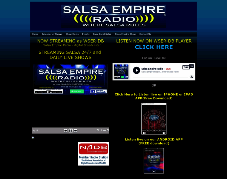 Salsa-empire.com thumbnail