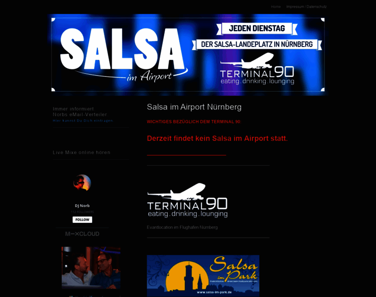 Salsa-im-airport.de thumbnail