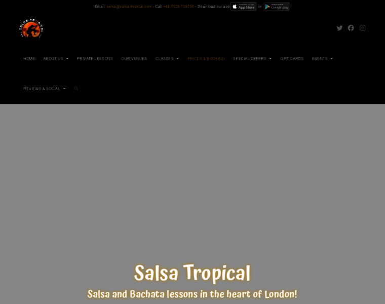Salsa-tropical.com thumbnail