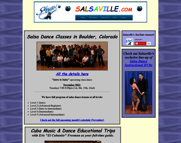 Salsaville.com thumbnail