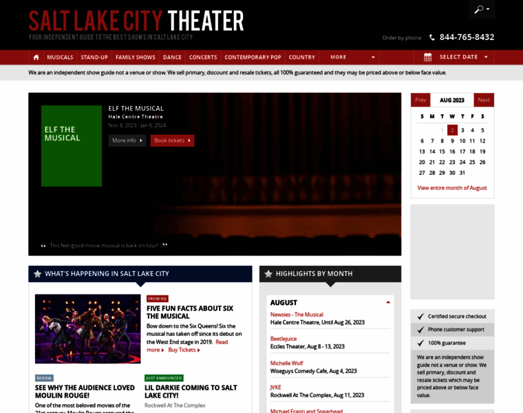 Salt-lake-city-theater.com thumbnail