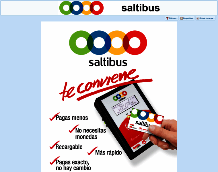 Saltibus.com.mx thumbnail