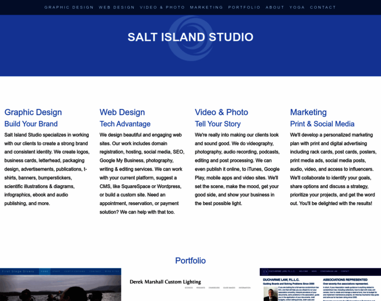 Saltislandstudio.com thumbnail