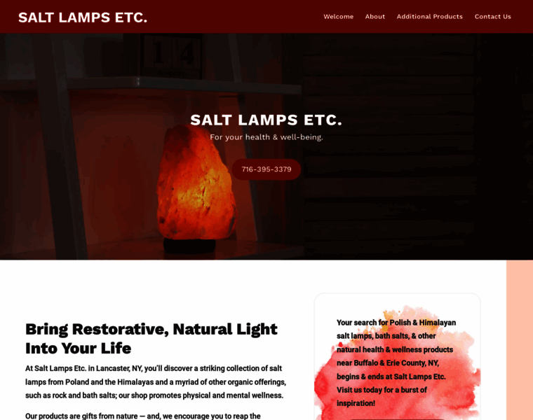 Saltlampsetc.net thumbnail