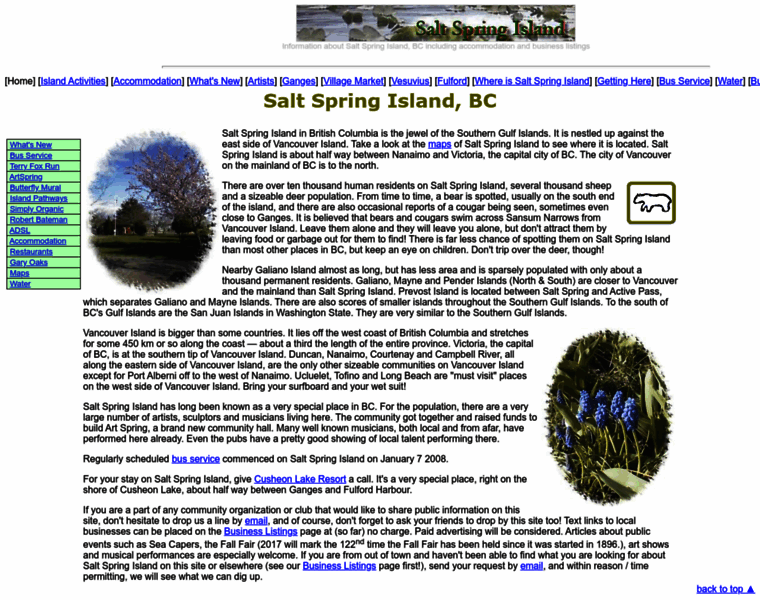 Saltspringisland.org thumbnail