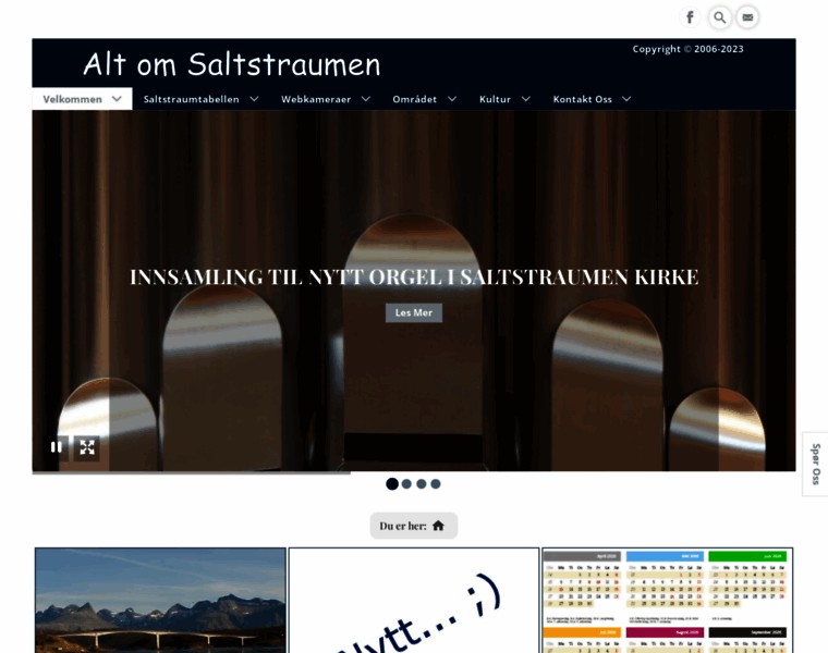 Saltstraumen.info thumbnail