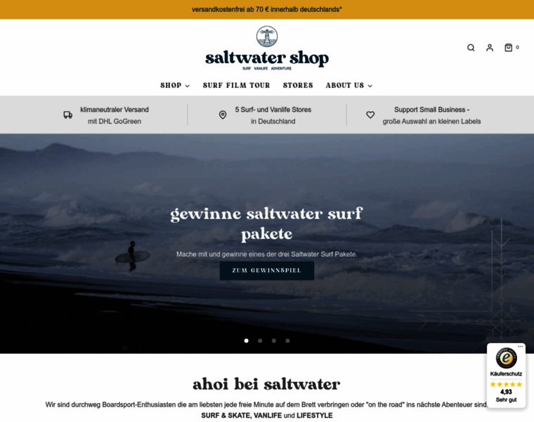 Saltwater-shop.com thumbnail