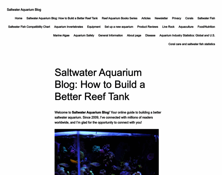 Saltwateraquariumblog.com thumbnail