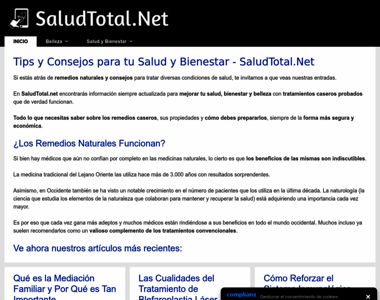 Saludtotal.net thumbnail